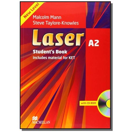 Laser A2 - Students Book With Cd-rom - New Edition