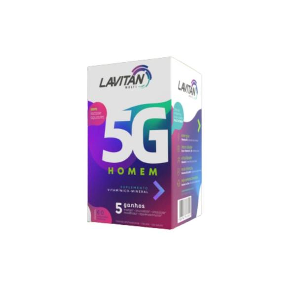 Lavitan 5G Homem 60 Comprimidos - Cimed