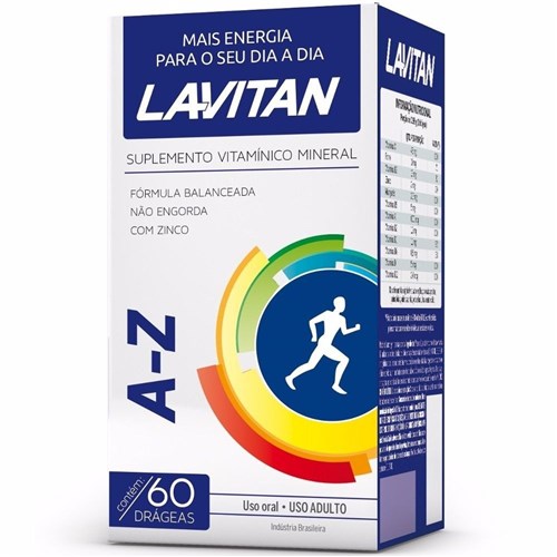 Lavitan A-z- 60 Comprimidos Revestidos