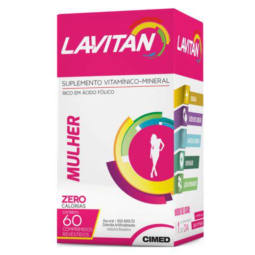 Lavitan A-z Mulher 60 Comp