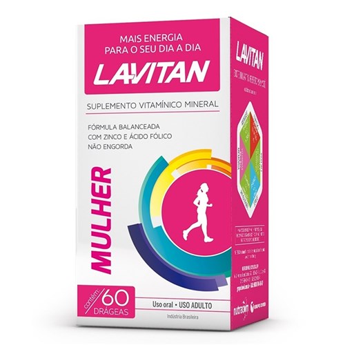 Lavitan A-z Mulher- 60 Comprimidos Revestidos