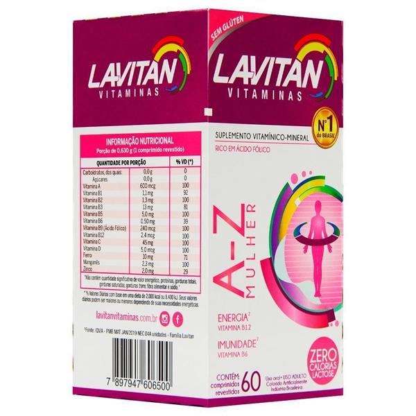 Lavitan Az Mulher 60 Comprimido - Cimed