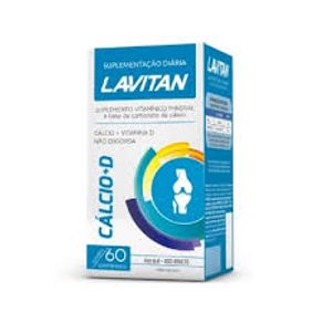 Lavitan Cálcio +d3 60 Comprimidos