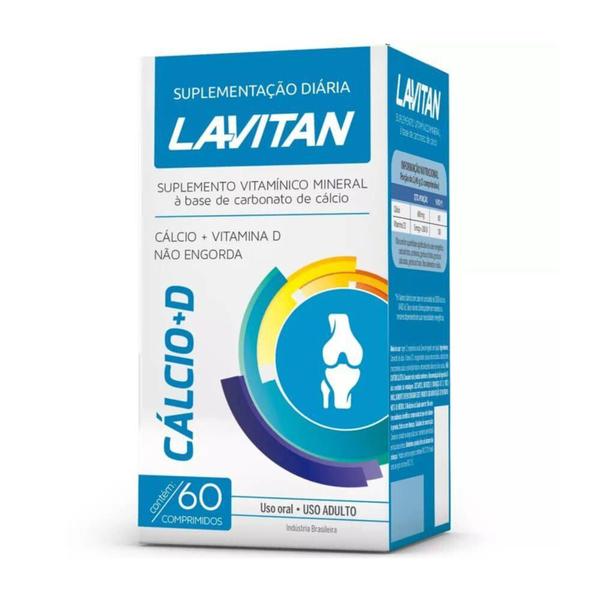 Lavitan Calcio + D Suplemento Vitamínico C/60 (38773)