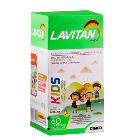Lavitan Kids 60 Comprimidos Mastigaveis - Cimed