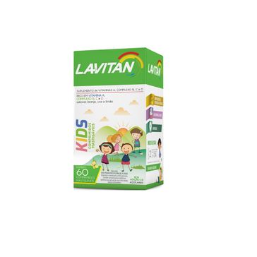 Lavitan Kids Cimed 60 Comprimidos Mastigáveis