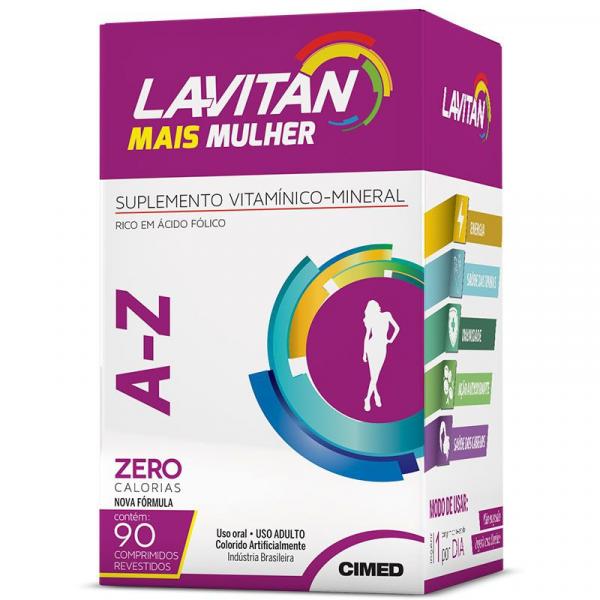 Lavitan Mais A-Z Mulher com 90 Comprimidos - Cimed