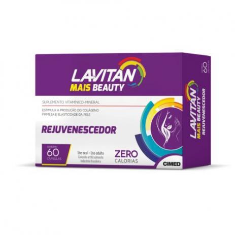Lavitan Mais Beauty Rejuvenescedor 60 Caps - Cimed