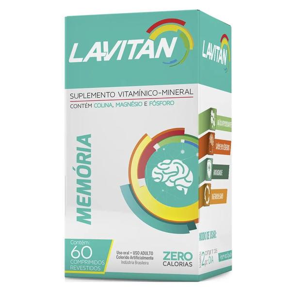 Lavitan Memória - 60 Comprimidos - Cimed