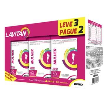 Lavitan Mulher 60 Comprimidos Leve 3 Pague 2