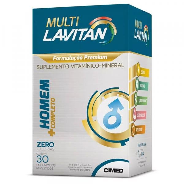 Lavitan Multi Homem com 30 Comprimidos - Cimed