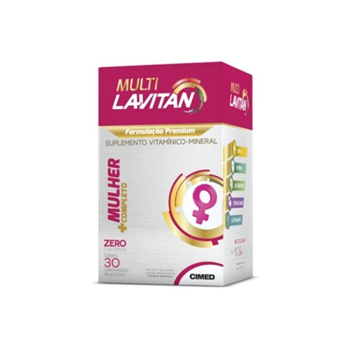 Lavitan Multi Mulher 30 Comprimidos