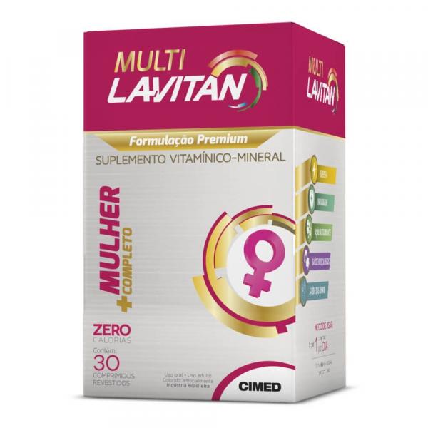 Lavitan Multi Mulher Suplemento Vitamínico C/30