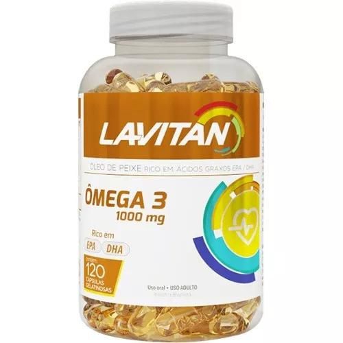 Lavitan Omega 3 1000mg 120 Capsulas - Cimed