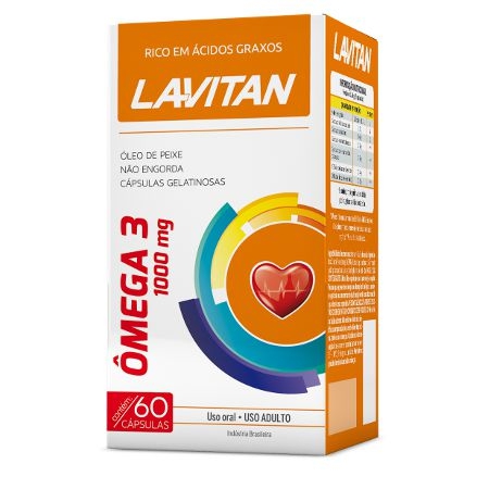 Lavitan Omega3 1000mg 60caps - Cimed