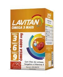 Lavitan Omega 3, 6, 9 com 90 Cápsulas Cimed