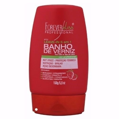 Leave-in Banho de Verniz Morango Forever Liss 150ml