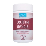 Lecitina de Soja 500mg (60 Cápsulas) - Stem Pharmaceutical