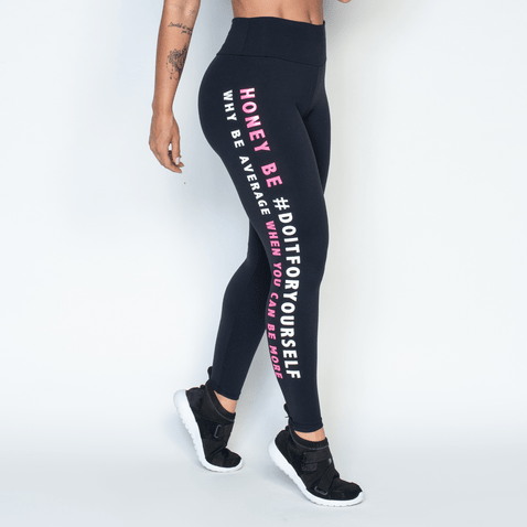 Legging Fitness For Yourself Preta LG1156