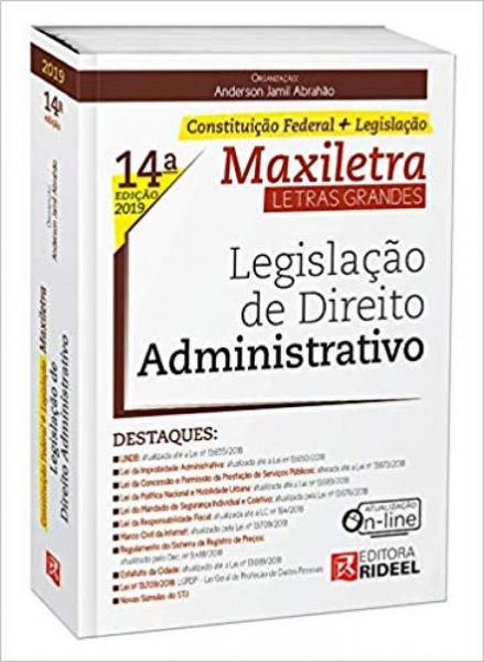 Legislação de Direito Administrativo - Rideel Juridico