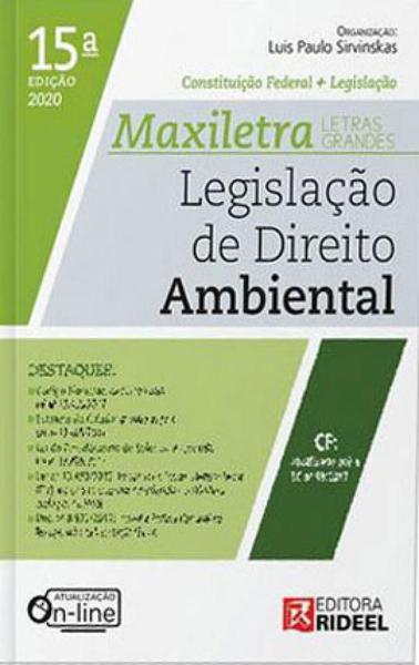 Legislação de Direito Ambiental - 2020 - Rideel