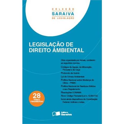 Legislacao de Direito Ambiental - 06 Ed