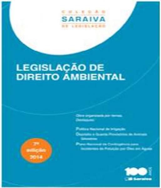 Legislacao de Direito Ambiental - 08 Ed - Saraiva