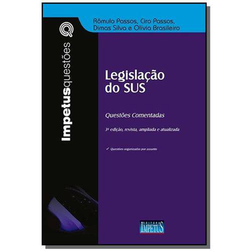 Legislacao do Sus: Questoes Comentadas - Vol.12 -