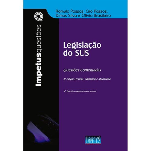 Legislação do Sus - Questões Comentadas