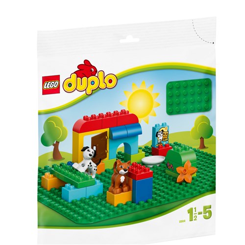 Lego 2304 - Lego Duplo - Base de Construção Verde Grande