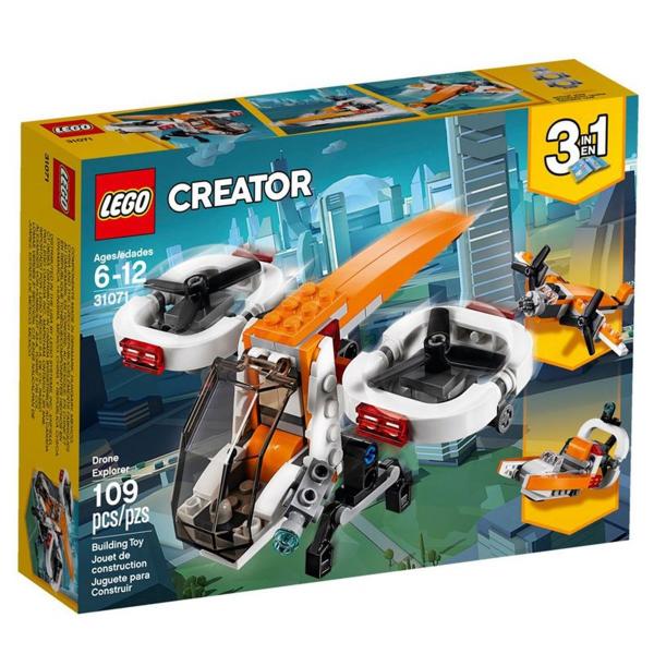 Lego 31071 Creator Drone Explorador 109 Peças