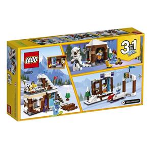 Lego 31080 Creator 3 em 1 Casa Modular de Férias de Inverno -374 Peças
