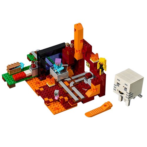 Lego 21143 - Lego Minecraft - o Portal do Nether
