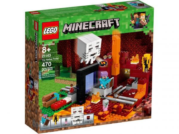Lego 21143 Minecraft - o Portal do Nether