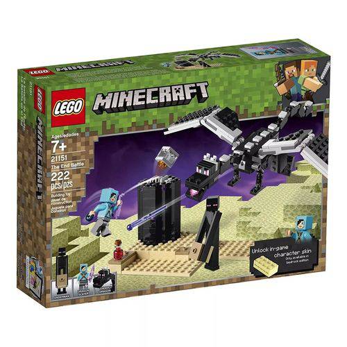 Lego 21151 Minecraft - a Batalha Final 222 Peças