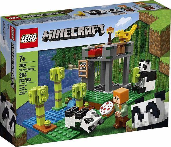 Lego 21158 Minecraft - a Creche dos Pandas - 204 Peças