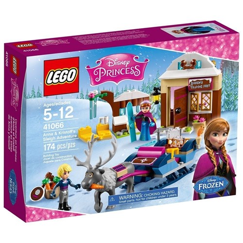 Lego 41066 a Aventura de Trenó de Anna e Kristoff - Disney Princess