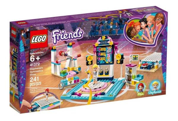 Lego 41372 Friends - o Show de Ginástica da Stephanie 241 Peças