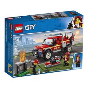 Lego 60231 City Caminhão do Chefe dos Bombeiros- 201 Peças