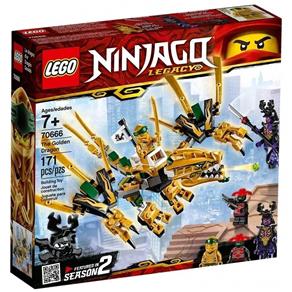 Lego 70666 Ninjago Legacy - Dragão Dourado – 171 Peças