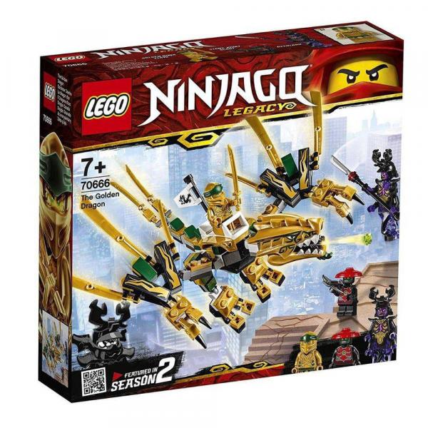 Lego 70666 Ninjago - o Dragão Dourado