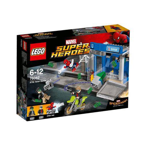 Lego 76082 Super Heroes Combate no Caixa Eletrônico 185 Peças