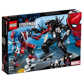 Lego 76115 Homem Aranha – Spider Man Aranha Robô Vs Venom – 604 Peças