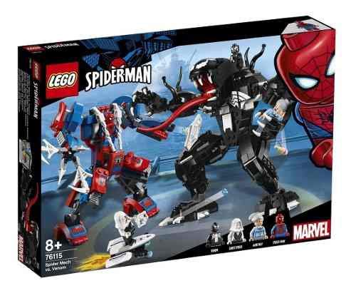 Lego 76115 Marvel Super Heroes - Robô-aranha Vs Venom