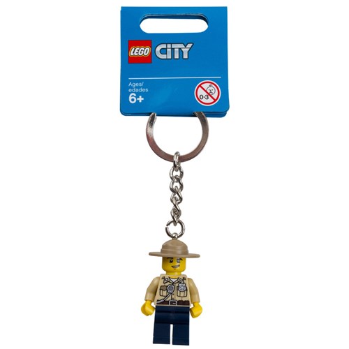 Lego 853463 - Lego Chaveiro City - Polícia do Pântano