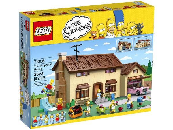 LEGO a Casa dos Simpsons - 71006 2523 Peças