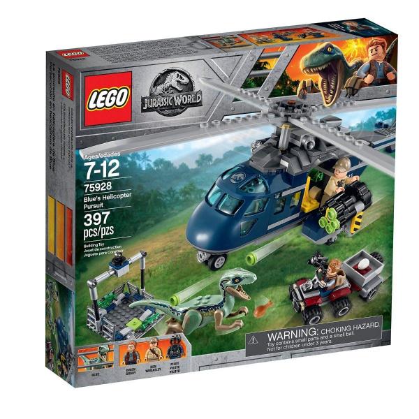 Lego a Perseguicao de Helicoptero de Blue 75928 - Lego