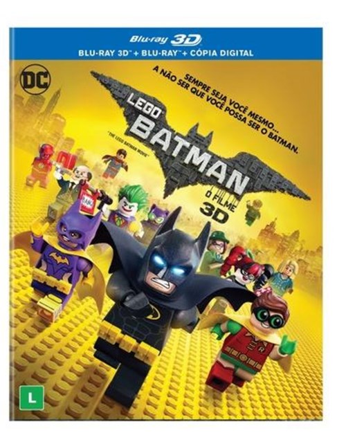 Lego Batman o Filme (Blu-Ray 3D + Blu-Ray)