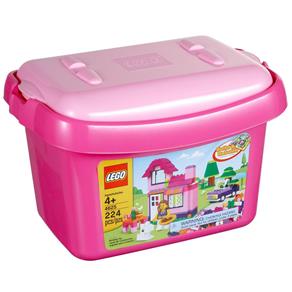 Lego Bricks e More - Caixa de Peças Rosa - 4625