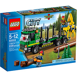 LEGO - Caminhão de Transporte de Madeira